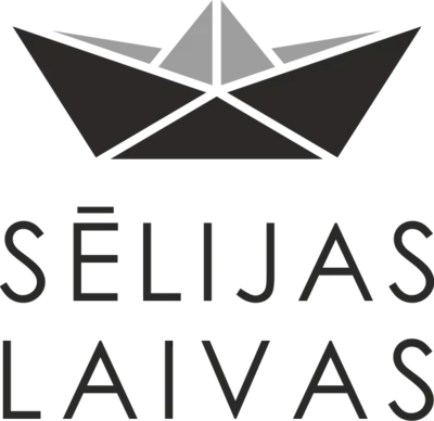 Logo Boat of Selonia blackandwhite