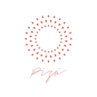 Piza red transparent