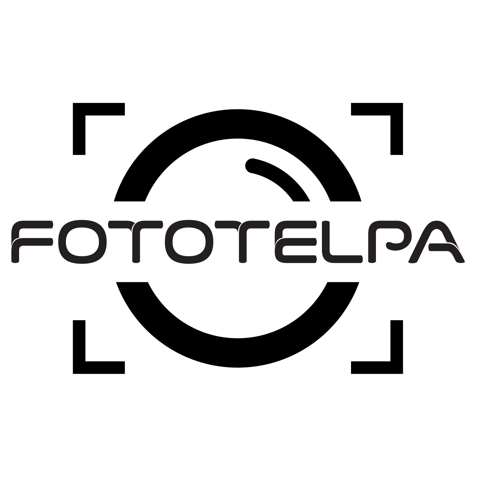 Fototelpa 2018 logo black grey square
