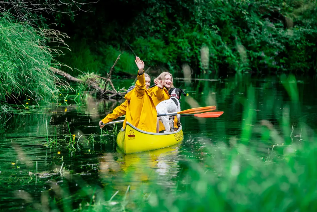 ozolaivas Kayaking Tour in Ķemeri National Park summer
