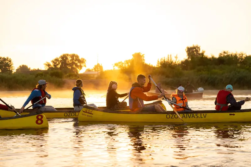 ozolaivas Kayaking Tour in Ķemeri National Park