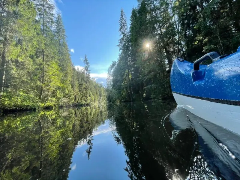 Canoe guided estonian