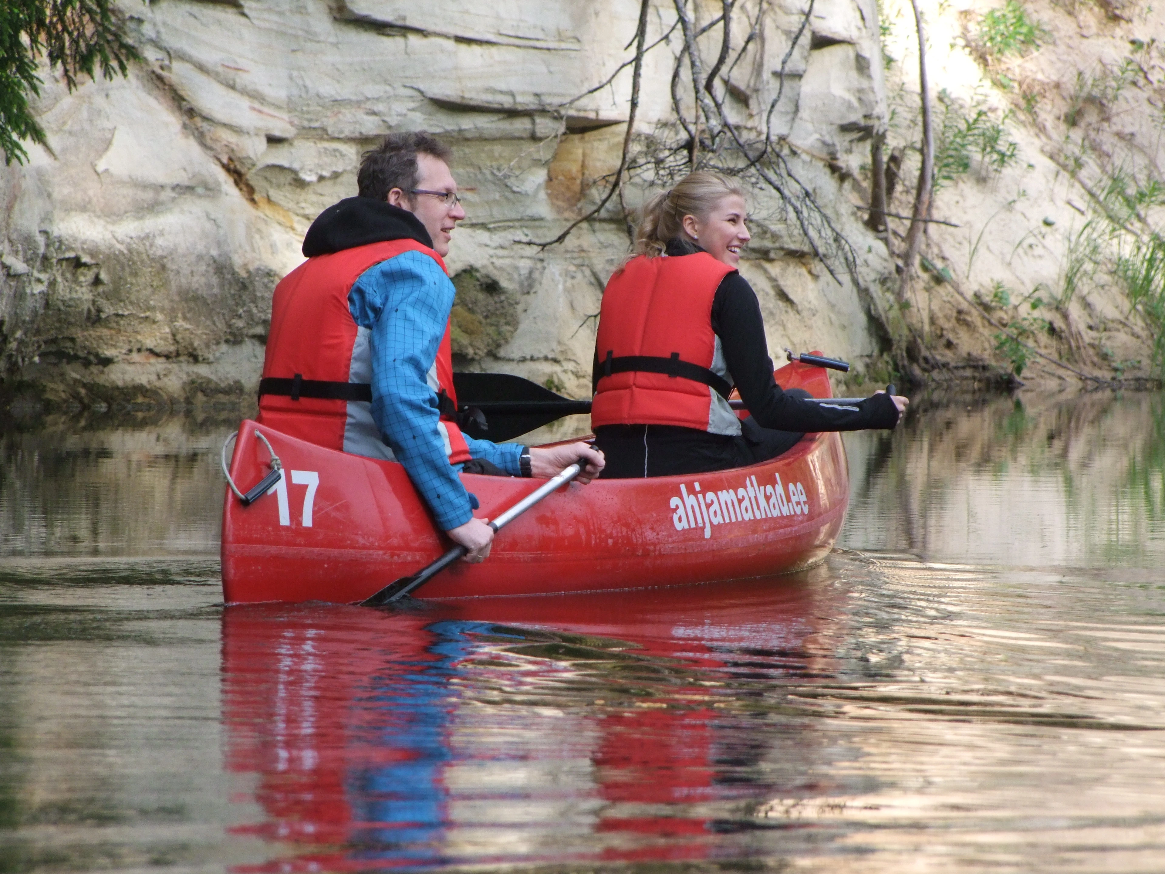 canoe river Estonia