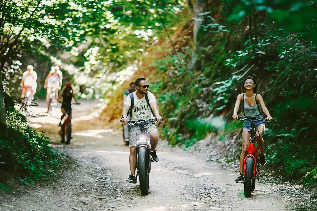 Sigulda adventures E bike tour rental