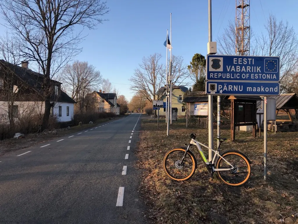 Easy ride e bike Salacgriva Ainazi country