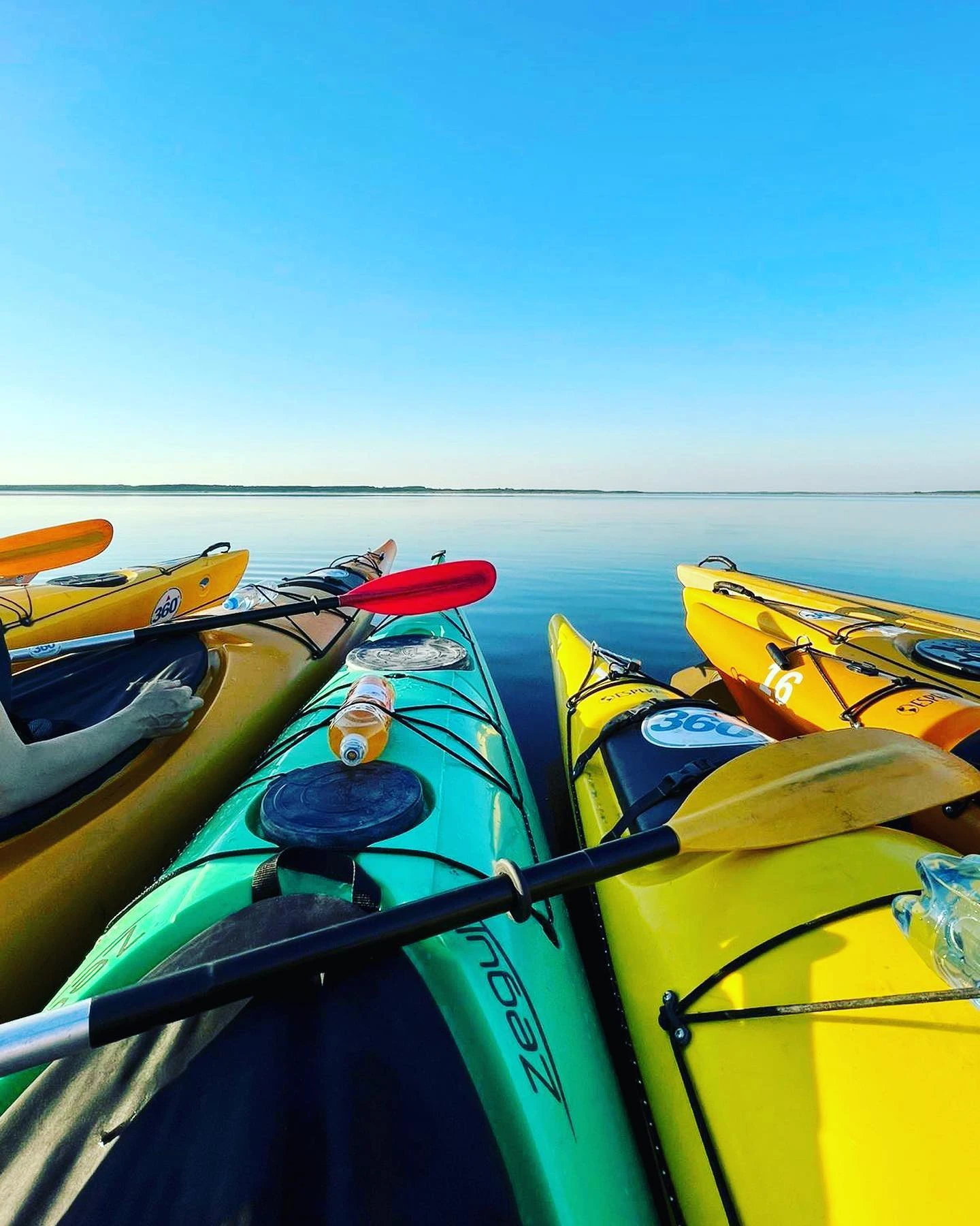 360 degrees kayak Hiiumaa Estonia sea water