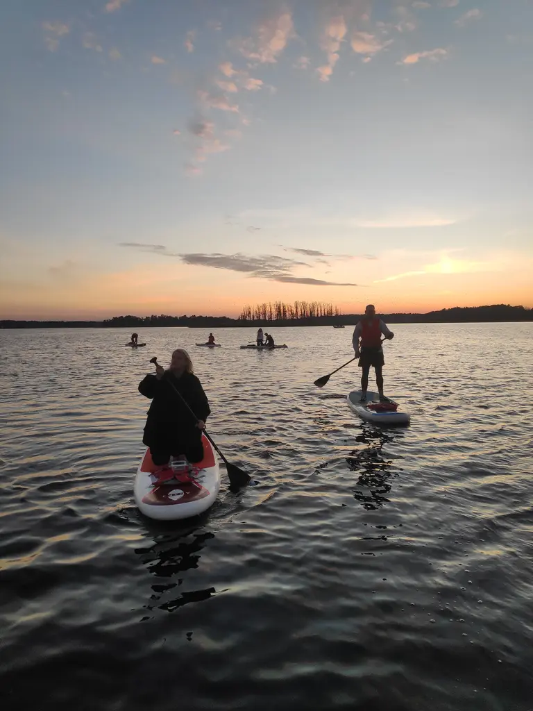 Boards you SUP and Kayak adventure from Adazi to Riga Trade Port 