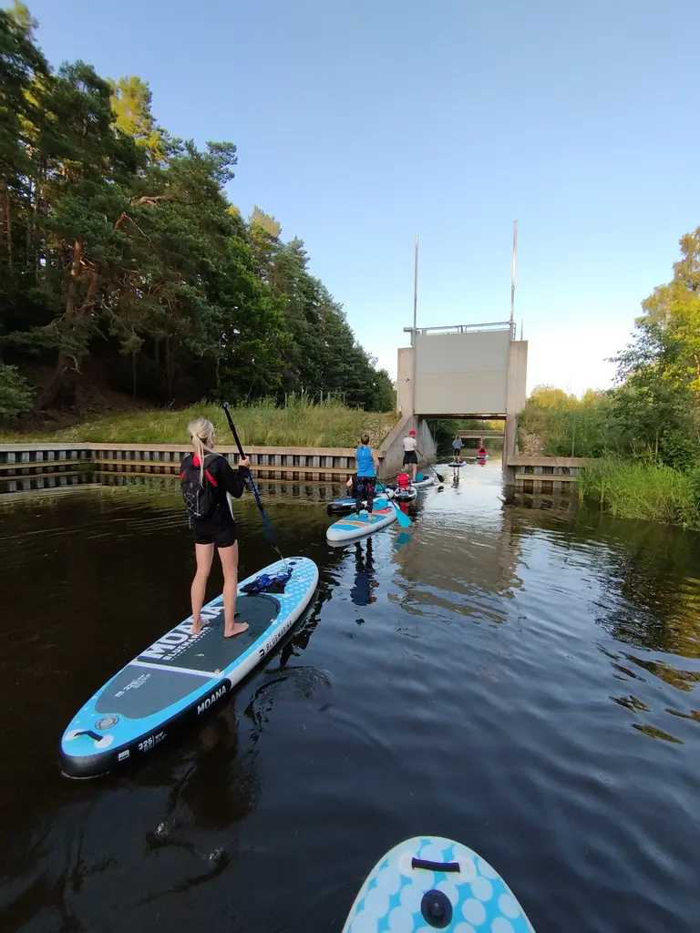 Boards you SUP and kayak adventure to Dzirnezers expedition