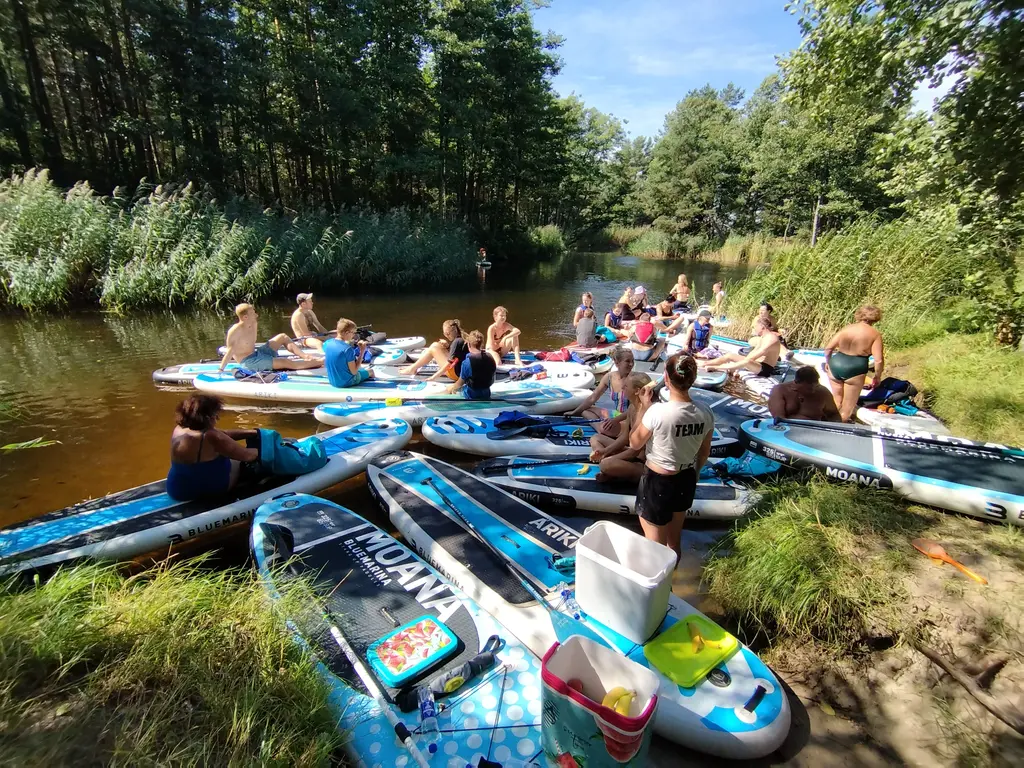 Boards you SUP and kayak adventure in lake Engure people