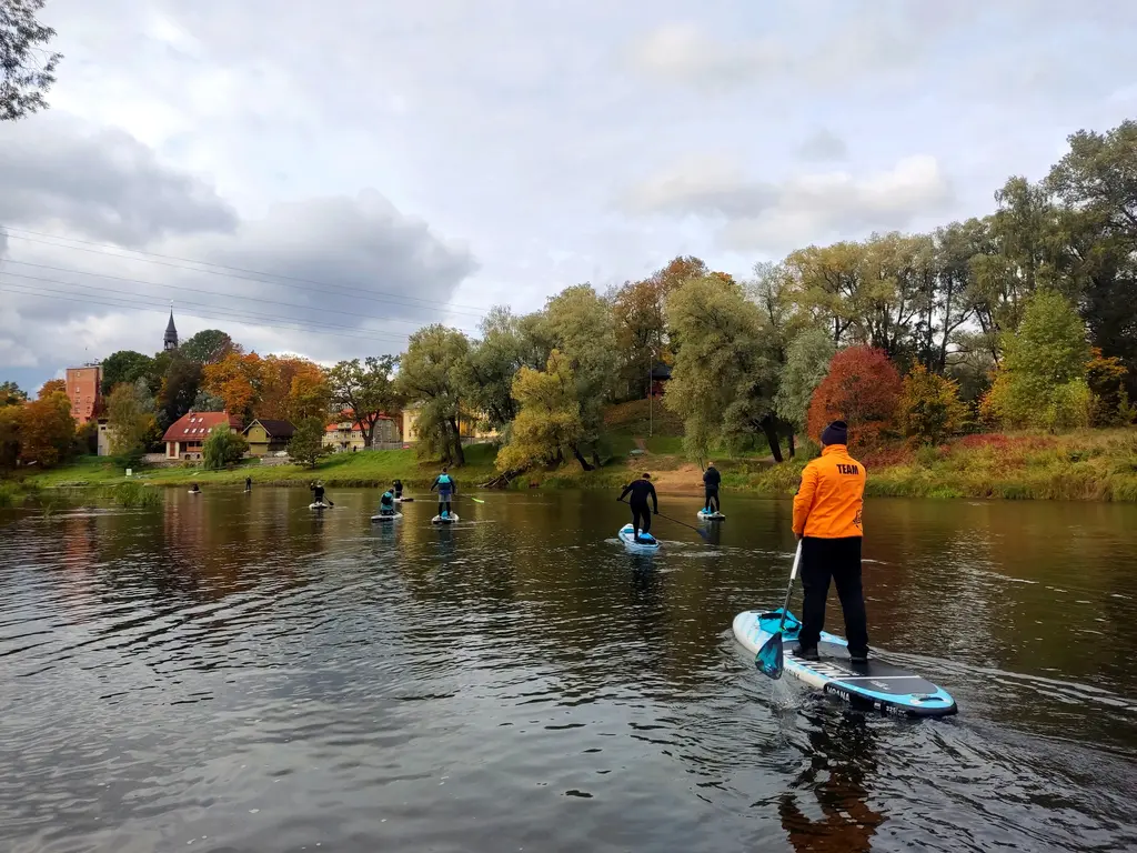 Boards you SUP or kayak rent Gauja River2