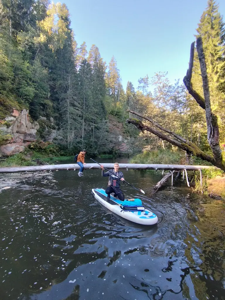 Boards you SUP or kayak rent Gauja River3