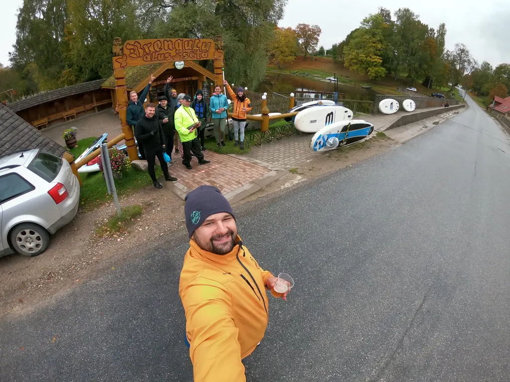 Boards you SUP or kayak rent Gauja River4