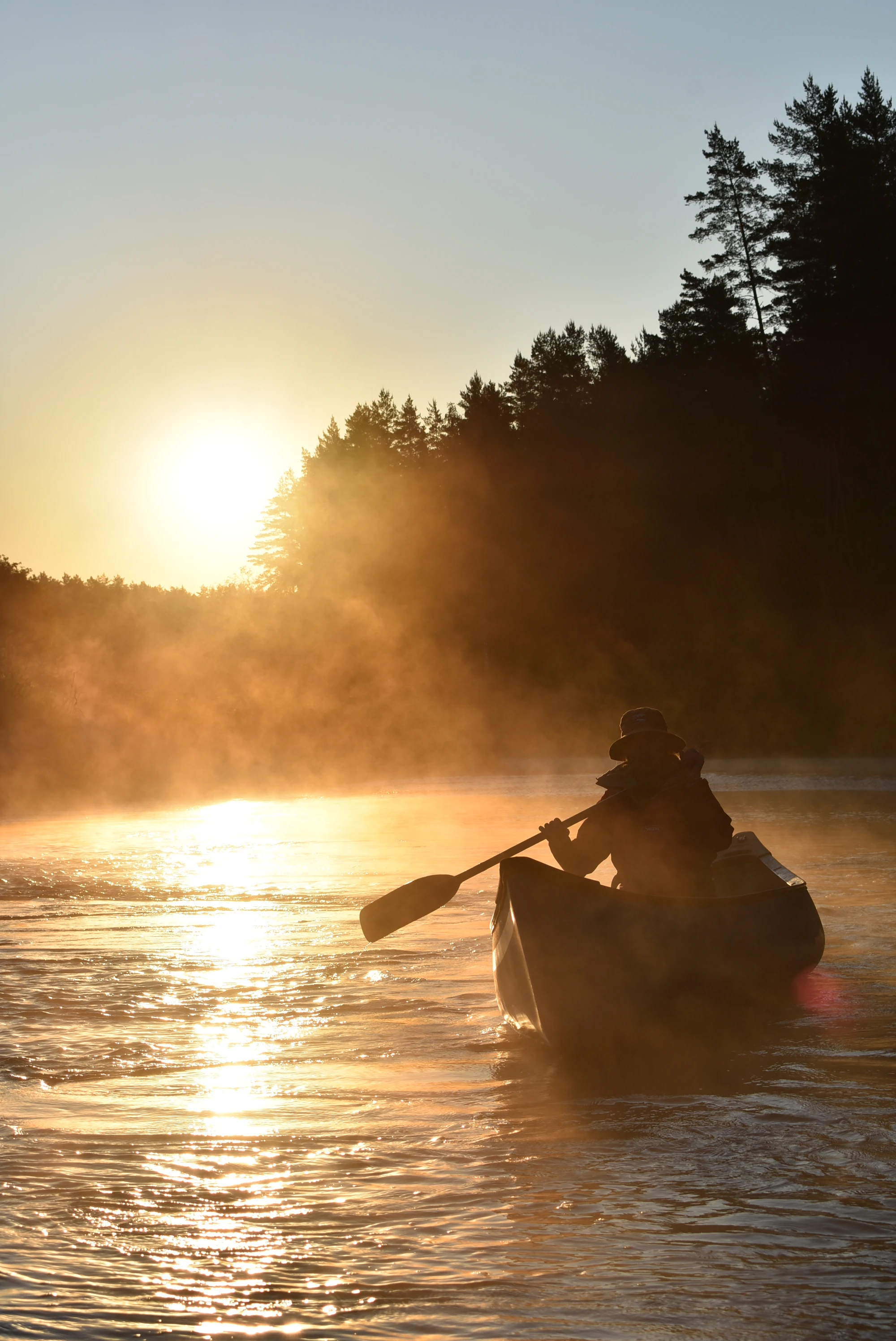 Sense of Team Adventure canoe