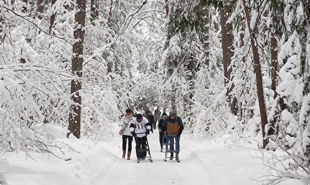 UuejärveMatkapesa kicksledding2
