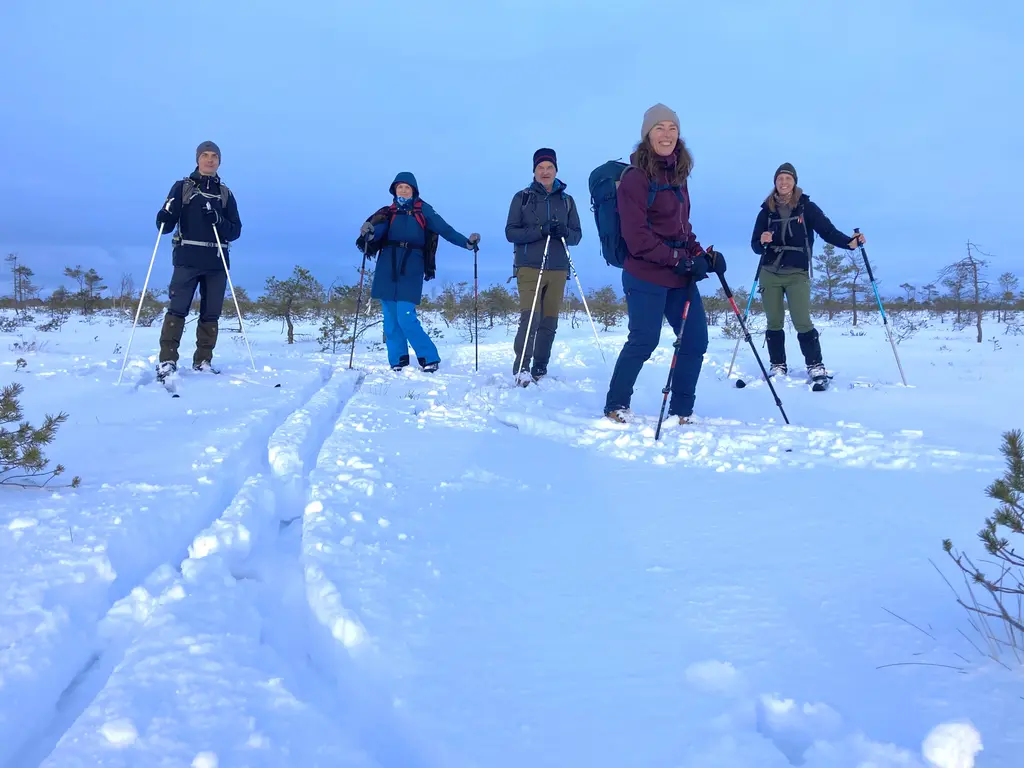 Ski winter estonia outdoor