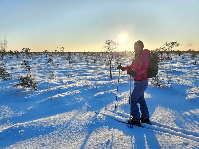 Soomaa ski estonia outdoor winter