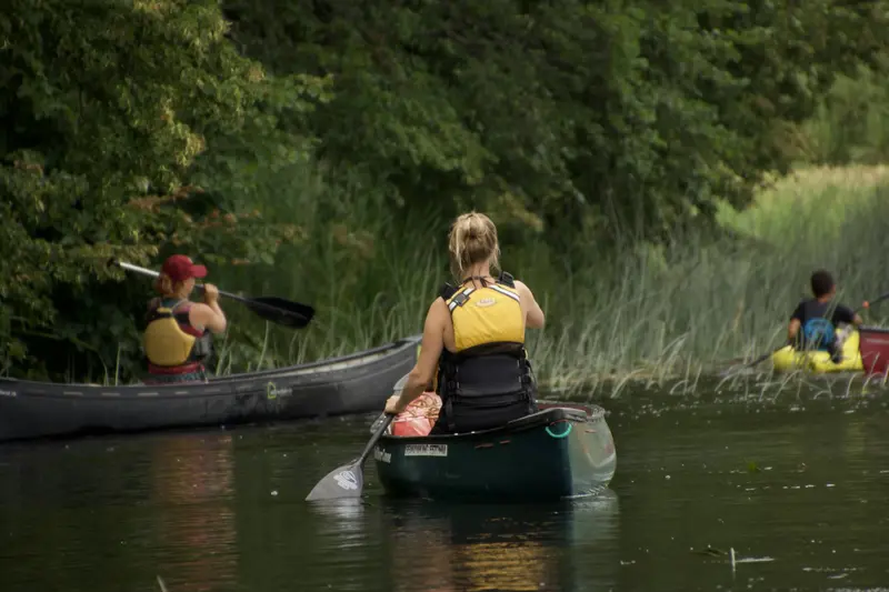 Soomaa adventure therapy estonia bonfire canoes