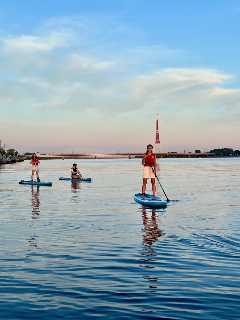 sup sunset ride citya canal 6
