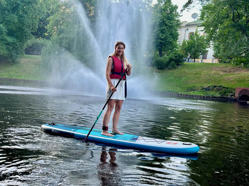 sup sunset ride citya canal 7