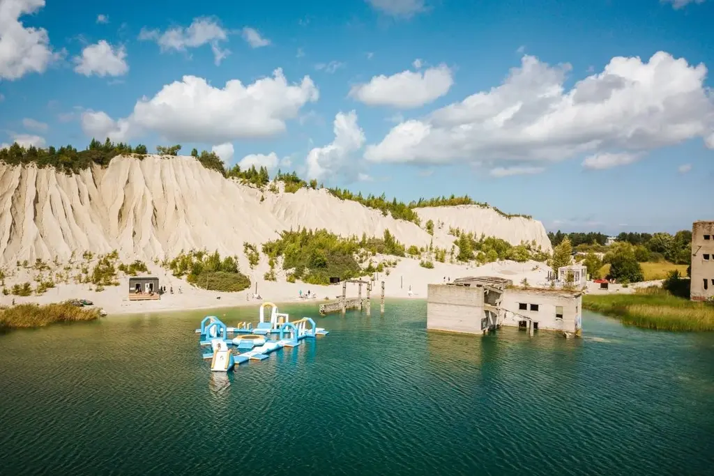 Rummu prison diving Estonia water Silver Raidla