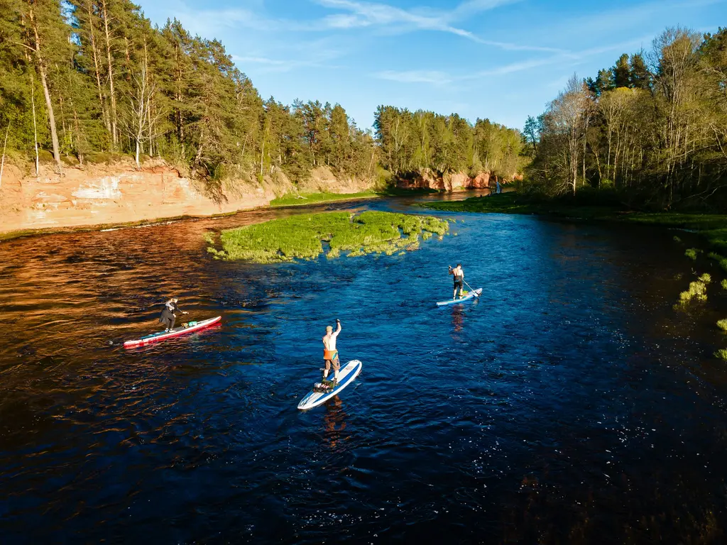 sup paddle river