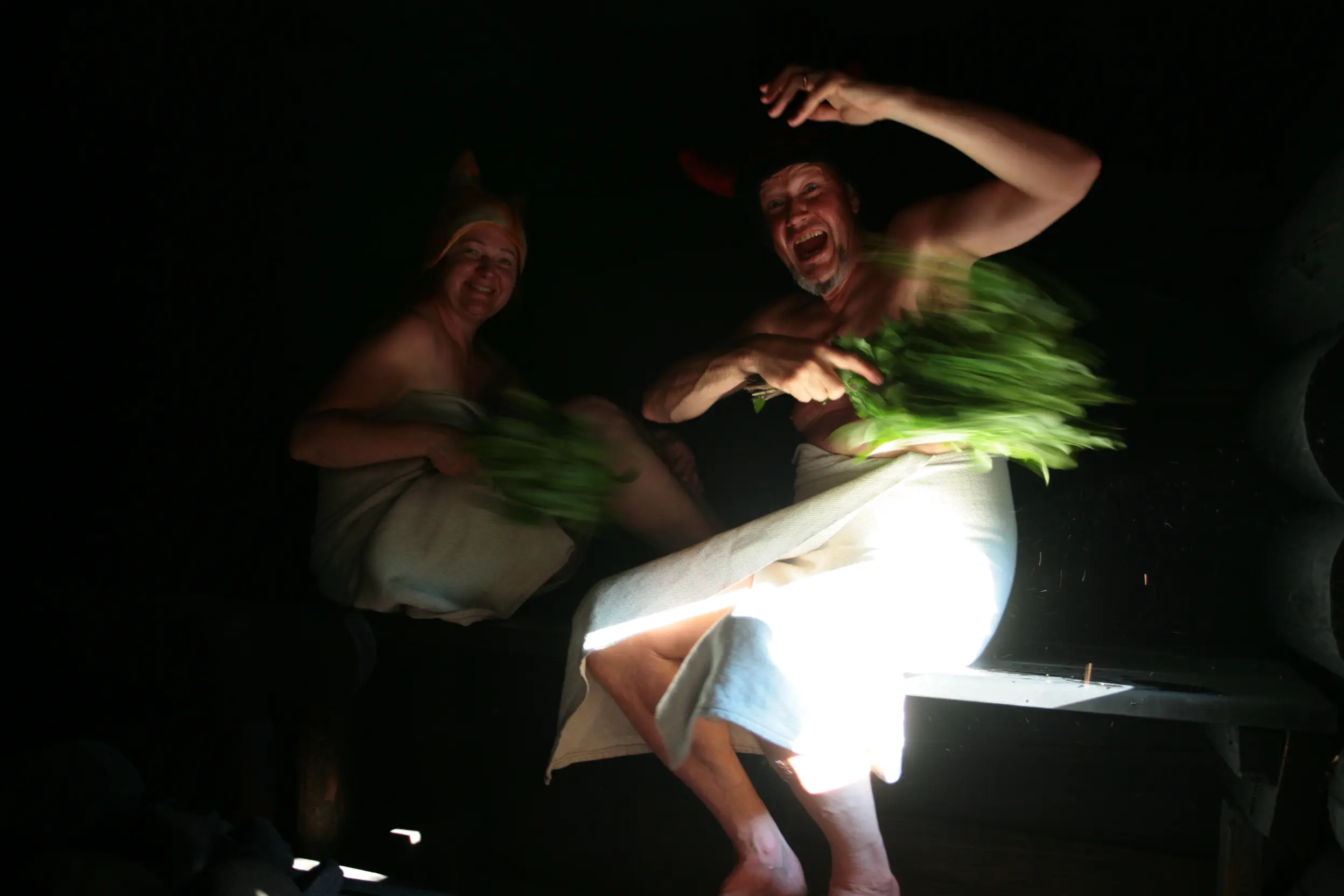 Estonia smoke sauna Jantsu guided ritual whisking